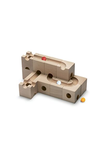 Cuboro Set de joc din lemn pentru copii, CUBORO, Pro, lemn