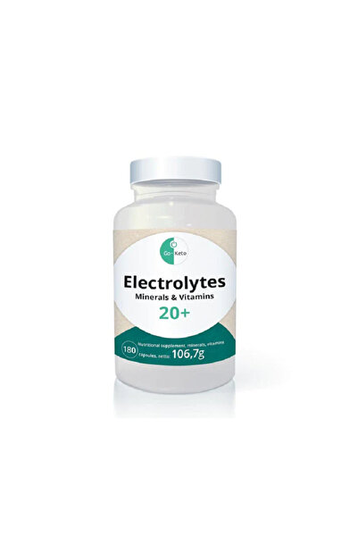 Go-Keto Electrolytes Minerals & Vitamins 180 capsule