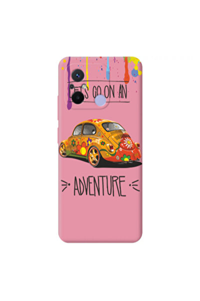 Other Xiaomi Redmi 12C Adventure Pink Colored Silicone TPU Θήκη