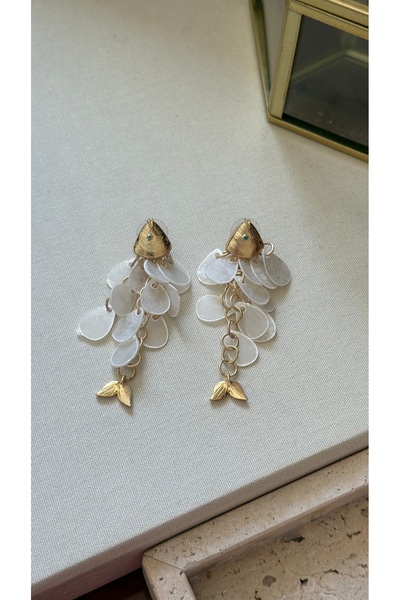 Muse Sister Dangle Fish Earrings