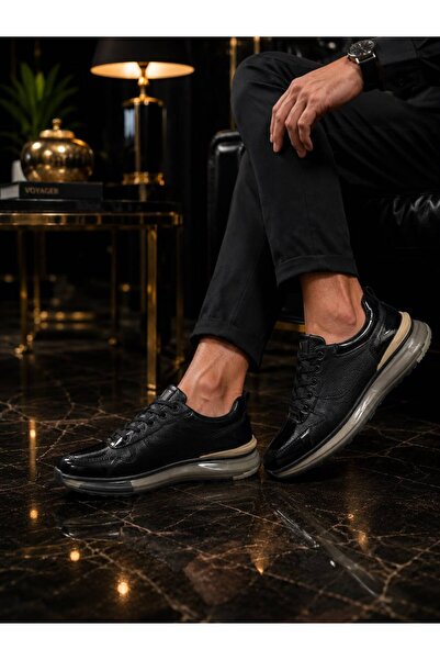 Voyager AERO MAX HAKİKİ DERİ SNEAKER