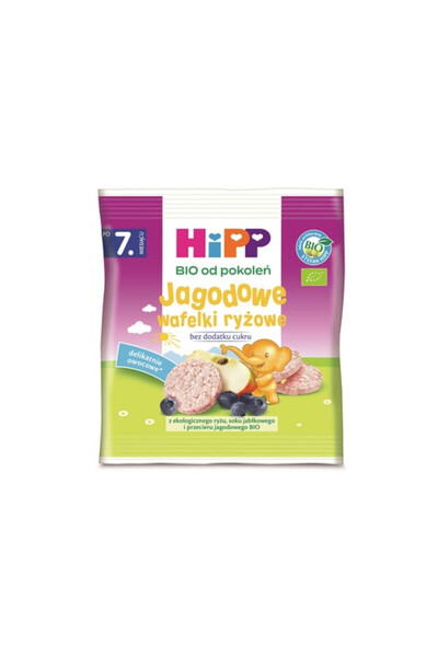 Hipp BIO Orez napolitan cu căpșuni 30g