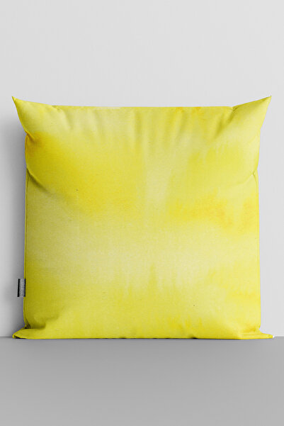 TicaretJet Watercolor Themed Double Sided Digital Printed Throw Pillow Cover ...