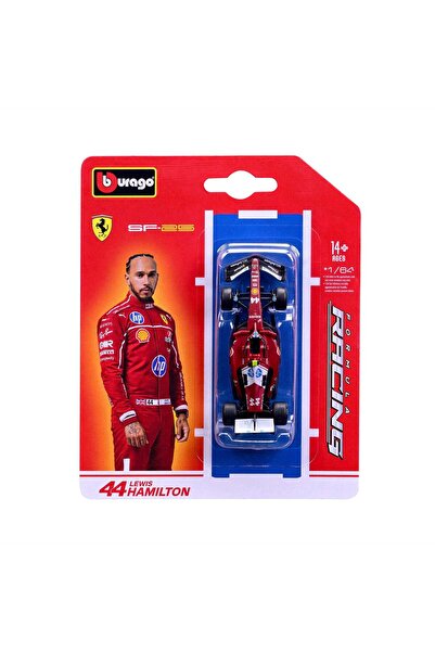 BBURAGO فيراري SF-25 (2025) # 44 لويس هاميلتون، مقياس 1:64