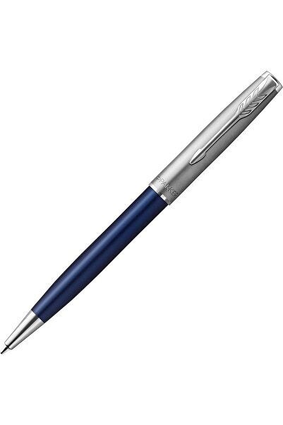 Parker 2146774Z Ballpoint Pen Sonnet Essential Blue & Sandblast CT Medium Poi...