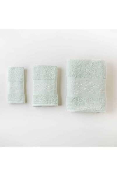 Orange Bed & Bath AVANTI | 100% Cotton Embroidered 3-Piece Towel Set