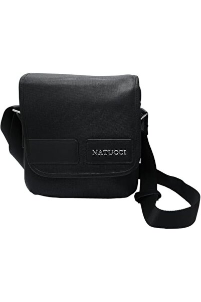 Natucci Crossbody Shoulder Bag, Black