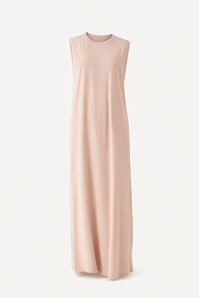 carell Zero Sleeve Undergarment Dress Stone