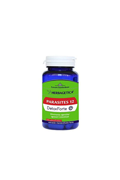 herbagetica Parasites 12 Detox Forte Herbagetica, 30 capsule
