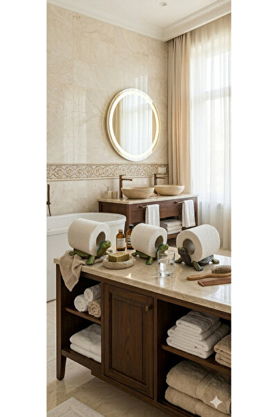 İlkiz3d Toilet Paper Stand in Turtle Shape