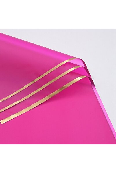 OEM Celofan pentru flori Plastic Roz 58x58 cm