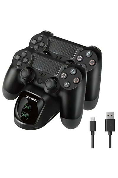 Velaris Stație de încărcare pentru consolă de jocuri compatibilă cu PS4, PS4 ...