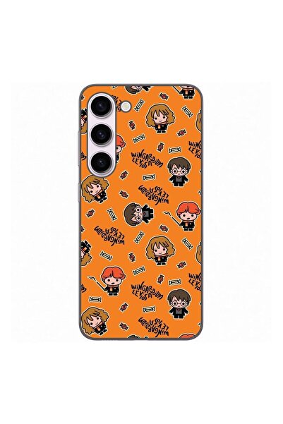 OEM Калъф, съвместим със Samsung Galaxy S23, силиконов гел TPU, с десен Хари ...