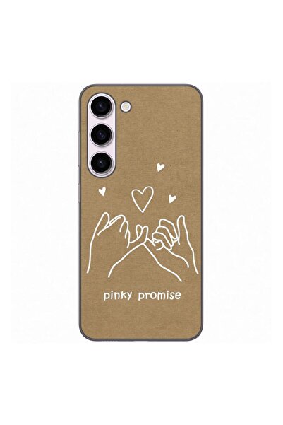 OEM Husa compatibila cu Samsung Galaxy S23 Silicon Gel Tpu Model BFF Pinky Pr...