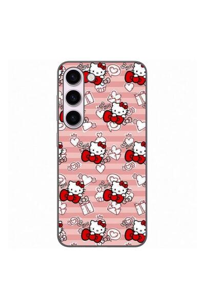 OEM Husa compatibila cu Samsung Galaxy S23 Silicon Gel Tpu Model Hello Kitty ...