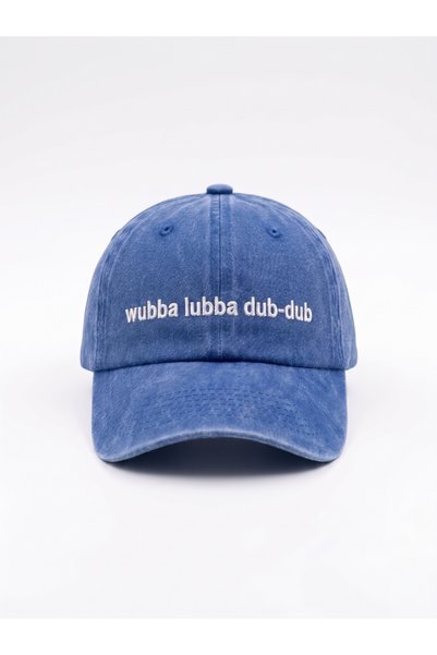 Hathub Club "wubba lubba dub dub" Καπέλο με θέμα το Rick & Morty, κεντημένο κ...