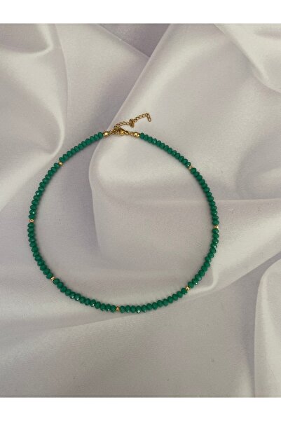 Burçin Örbük Accessory Kristal Dorika Minimal Kolye