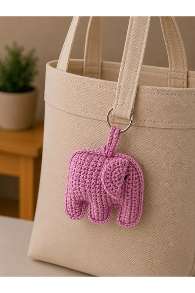 FLY LIFE Hand-Knitted Amigurumi Keychain / Bag Charm