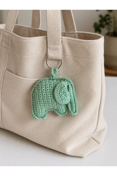 FLY LIFE Hand-Knitted Amigurumi Keychain / Bag Charm
