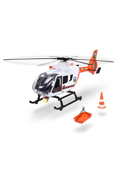 Dickie Toys Elicopter de salvare cu lumini, 3 ani+