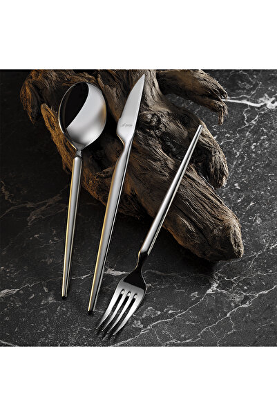 Aryıldız Alvin 84 Piece Cutlery Set for 12 People
