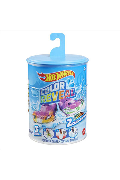 HOT WHEELS Mașini cu culori care se dezvăluie, set surpriză 2 piese