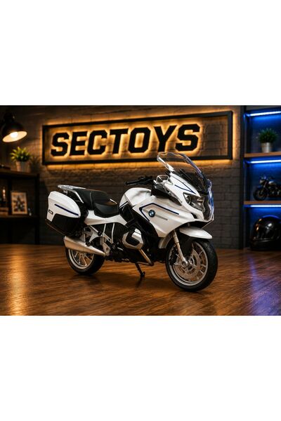 scntoys 1:12 Scale Bmw R1250 Rt Diecast Model Motorcycle White Boxed Licensed...