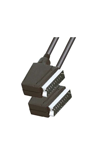 Home Cablu SCART 21 pini negru 1.5m