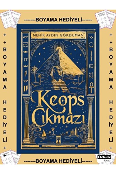 Timaş Yayınları Boyamalı- Keops Çıkmazı , Nehir Aydın Gökduman