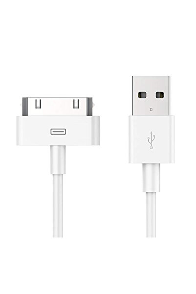 POWERTECH Καλώδιο USB 2.0 σε iPad & iPhone 4/4S CAB-U024, λευκό, 1m
