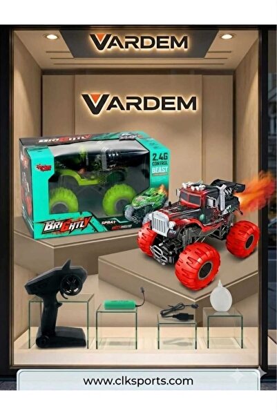 Vardem Işıklı Off-Road Canavar Kamyon , Uzaktan Kumandalı , Full Fonksiyon , ...
