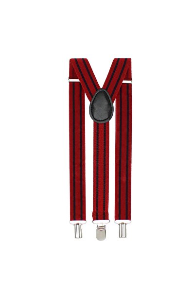 ButicCochet Bretele pentru copii, Buticcochet, cleme metalice, 25 mm, cu dung...