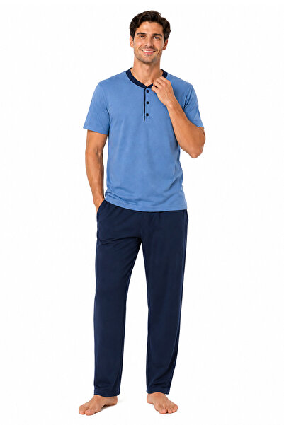 ÖZKAN underwear Özkan 1000-6-7-8 Men's 100% Cotton Single Jersey Front Placke...