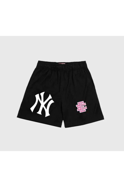 COZYWEAR Black Printed Men's Shorts