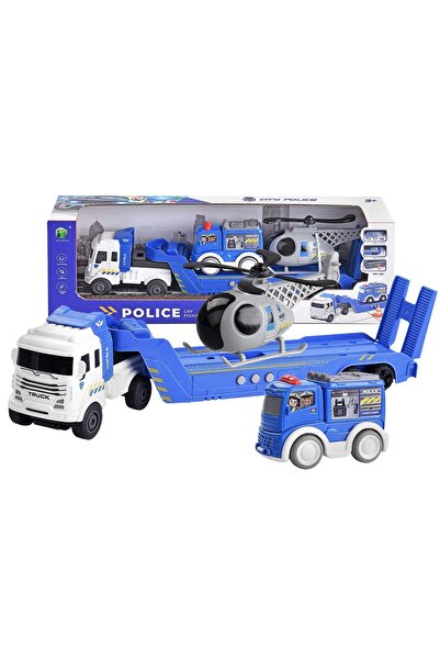 ToyMarkt Αστυνομικό Φορτηγό Τριβής με Ήχους 37x12x7εκ. 902387