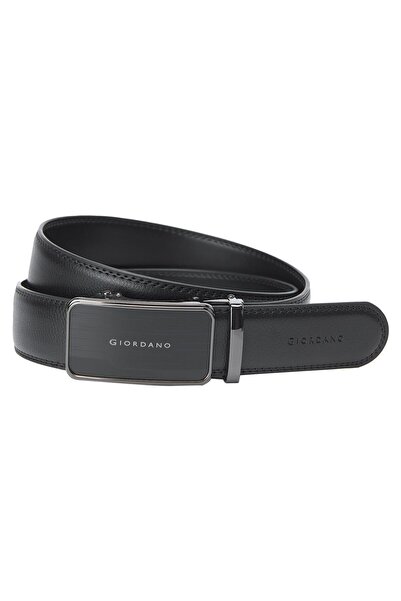 Giordano Men Leather Automatic Buckle Belt
