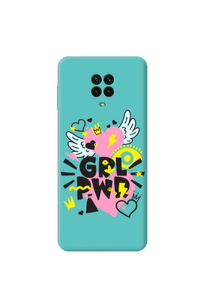Other Xiaomi Redmi Note 9 Pro Grl Pwr Turquoise Colored Silicone TPU Θήκη