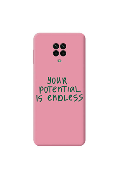 Other Xiaomi Redmi Note 9 Pro Your potential is endless Pink Colored Silicone...