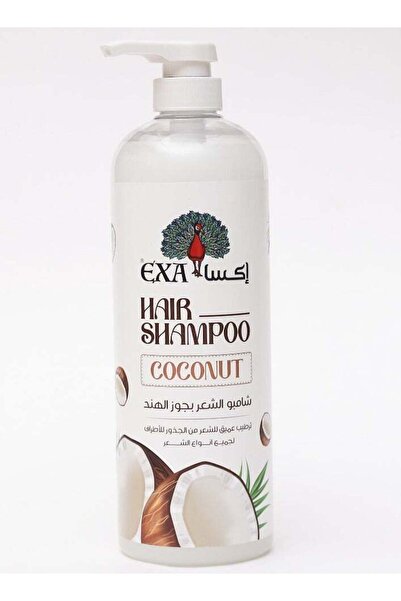 EXA Coconut Hair Shampoo Deep Moisturizing Family Size Pump Bottle |   For Dr...
