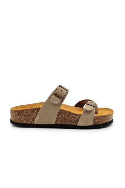 PLAKTON 341032 Nobuck Taupe