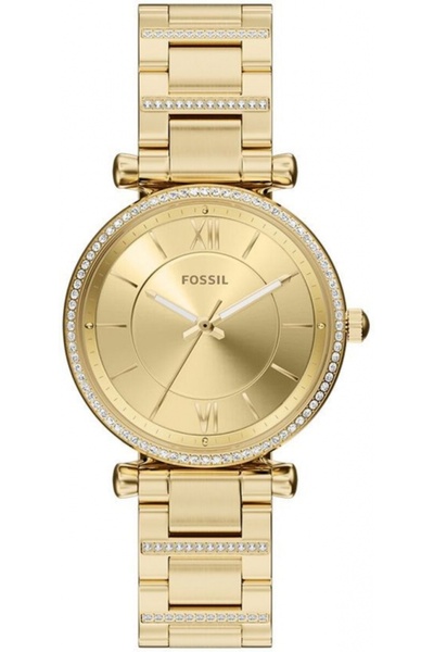 Fossil ES5465 Ceas de damă auriu la modă