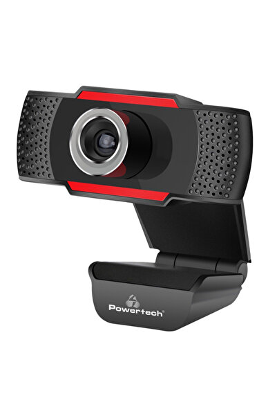 POWERTECH Κάμερα web PT-1078, 2.0MP Full HD, Plug & Play, 1.35μ, μαύρη