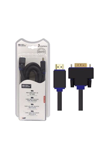 sgl Καλώδιο HDMI σε VGA male - 3m - 200424