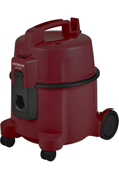 Hitachi Canister Vacuum Cleaner, 1600W, 7.5L, Fabric Filter, Dark Red (Wine Red)