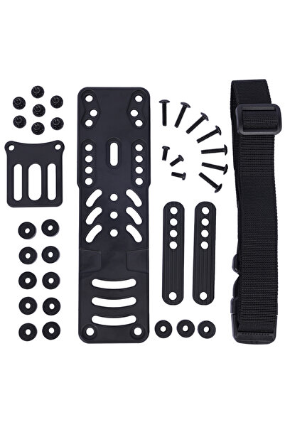 Choice1 BK Tactical Pistol Modular Holster Adapter 2.0 Drop Leg Carry Platfor...