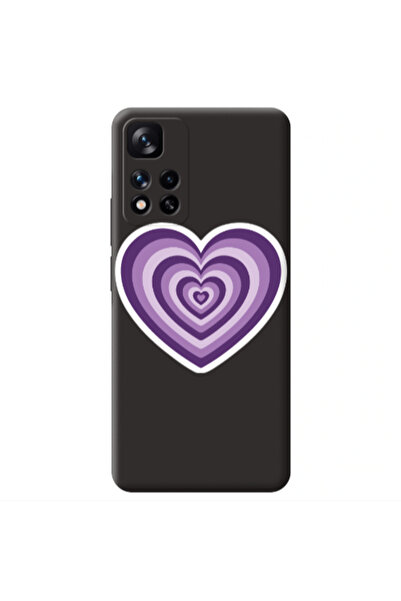 Other Xiaomi Redmi Note 11 Pro 5G My Heart Is Yours 2 Black Colored Silicone ...