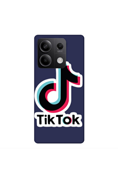 Other Xiaomi Redmi Note 13 5G Tik Tok Dark blue Colored Silicone TPU Θήκη