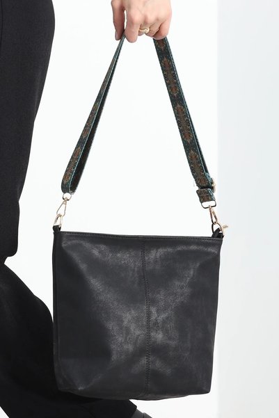 İncim Black Stylish Versatile Daily Women's Shoulder Bag