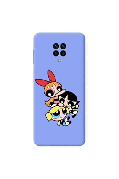 Other Xiaomi Redmi Note 9 Pro Powerpuff Light Purple Colored Silicone TPU Θήκη