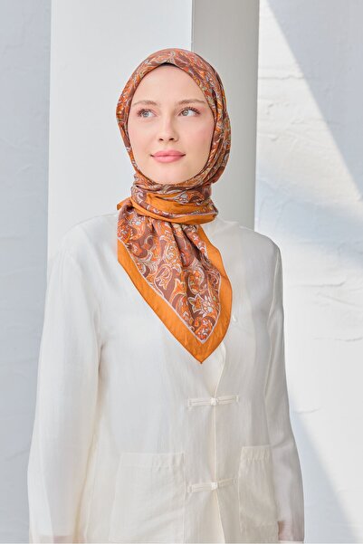 Silk Home Velora Scarf Ethnic Brown